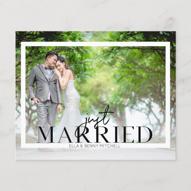 Flyer Invitación del Boda fotográfico Fra con presupuest (Frente)