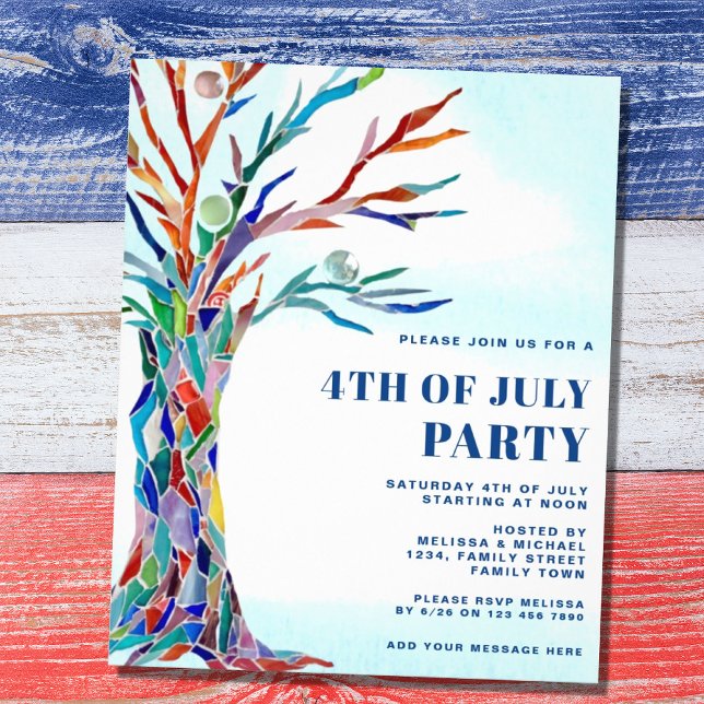 Flyer Invitación del partido del 4 de julio de presupues (Subido por el creador)