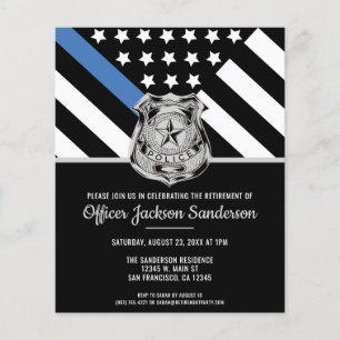 Flyer Invitación del partido policial de cumplimiento de