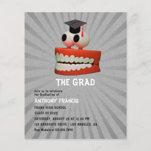 Flyer Invitación divertida para la fiesta de graduación