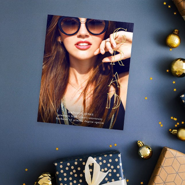 Flyer Invitación fotográfica estilo Revista Budget Big G (Subido por el creador)