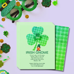 Flyer Invitación inicial de Clover St Paddys para Gnome 
