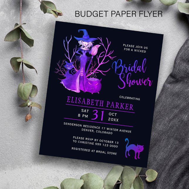 Flyer Invitación para la fiesta de regalos de boda de br (Subido por el creador)