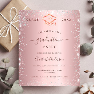 Flyer Invitación presupuestaria del partido de graduació