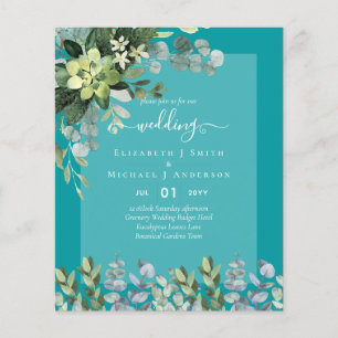 FLYER INVITACIONES DE BODA PRESUPUESTARIA GUARDAR FECHAS