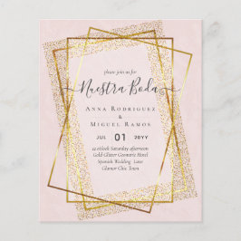 Flyer Invitaciones de Boda, presupuesto Boda español de 