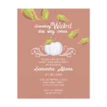 Invitaciones de Halloween Presupuestario Dulce 16