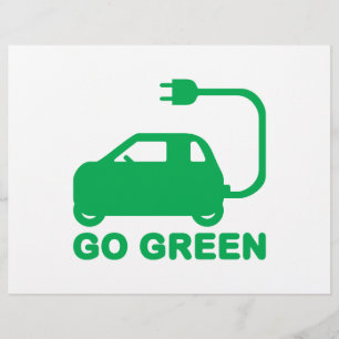 Flyer Ir Verde ~ Conducir autos eléctricos