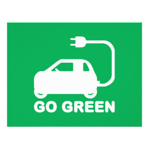 Flyer Ir Verde ~ Conducir autos eléctricos