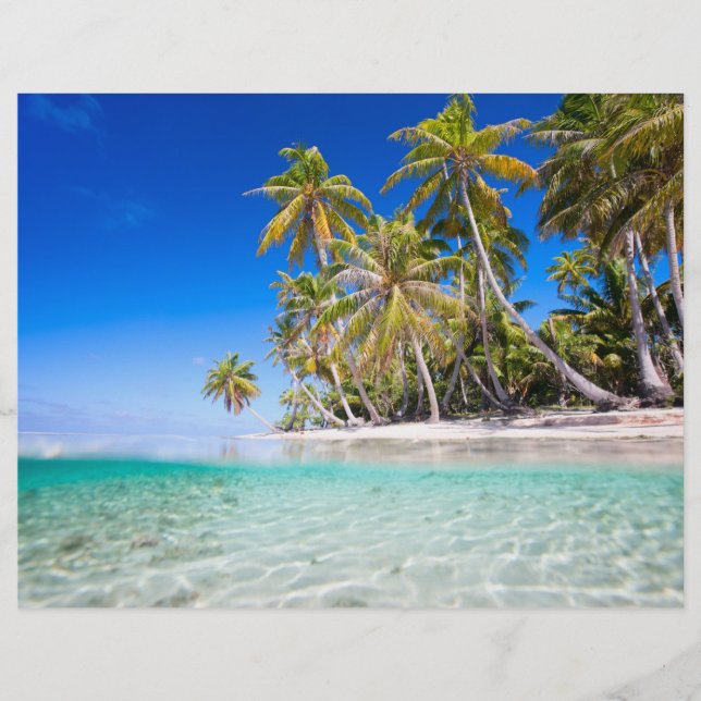 Flyer Isla tropical (Frente)