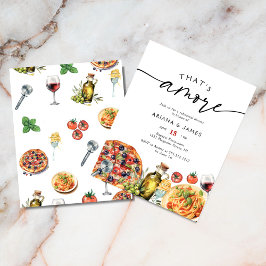 Flyer Italiano de presupuesto que es una cena más ensayi