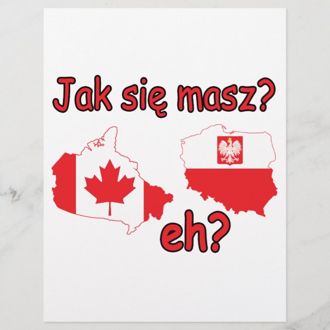 Flyer ¿Jak Sie Masz? (Frente)