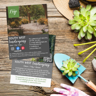 Flyer jardinero paisajista cirujano de árboles arborista