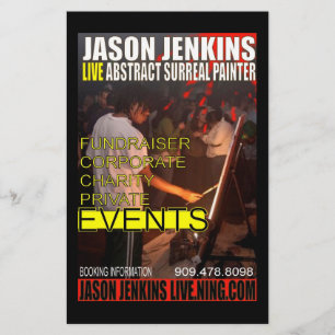 FLYER JASON JENKINS EVENTOS EN VIVO