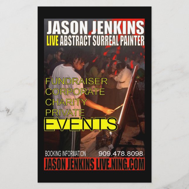 FLYER JASON JENKINS EVENTOS EN VIVO (Frente)