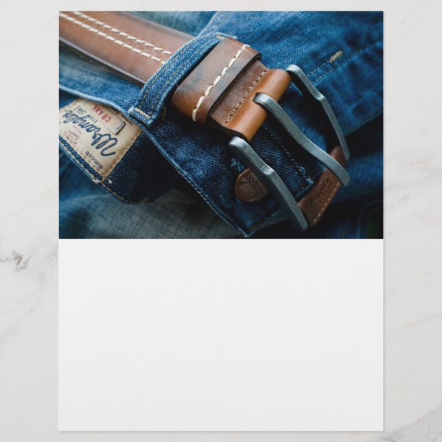 Flyer Jeans azules (Frente)