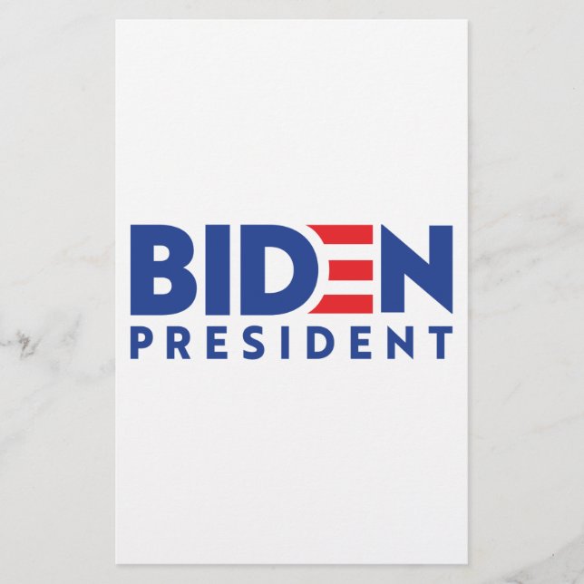 Flyer Joe Biden 2020 Biden para presidente (Frente)