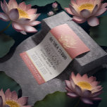 Flyer Jóvenes estudios Instructores de Meditación Abiert<br><div class="desc">Yoga Studio Meditation Instructor / Life Coach / Healer / Reiki Master / Massage Therapy Open House Flyer Template - Modern Elegant Faux Relieve metalizado dorado Lotus sobre Rosa de Textura de Oro.</div>