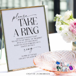 Flyer Juega A Un Ring Game Bridal Shower Game