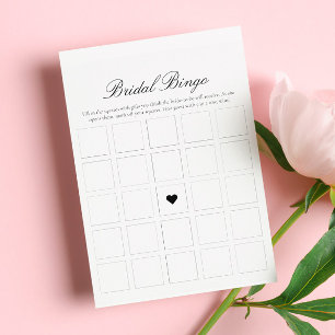 Flyer Juego Bridal Bingo Bridal Shower
