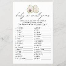 Juego de animales para bebés Aguacate Sagrado Duch