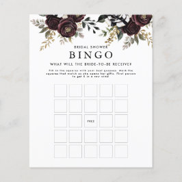Flyer Juego de Bingo para Despedida de Soltera