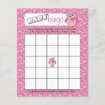 Juego de Bingo Temático de Punto Polka Rosa