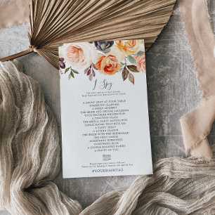 Flyer Juego de caza de espionaje de fotografías rusticas