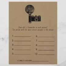 Juego de ducha de novia supongo que Boda de edad