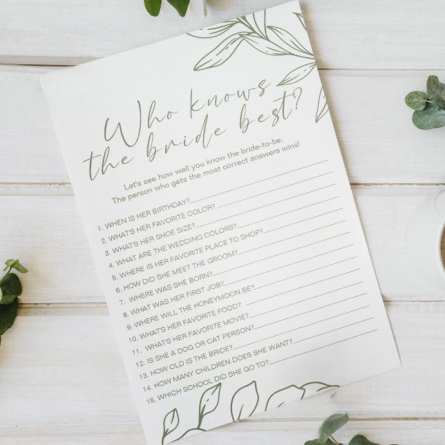 Flyer Juego de Flores Sage Boho que mejor conoce a la no (Subido por el creador)