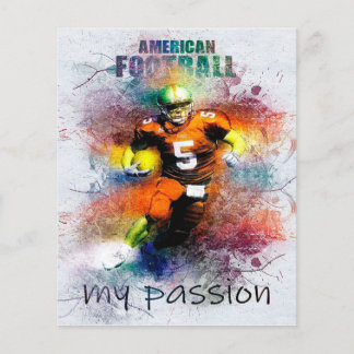 Flyer Juego de fútbol americano
