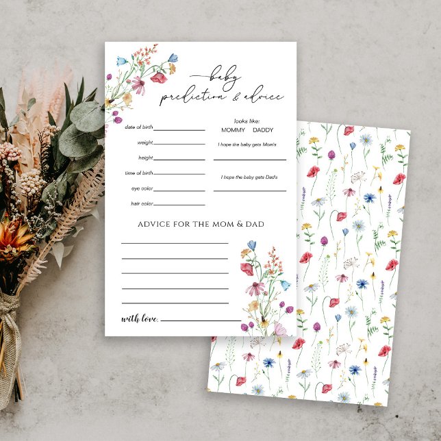 Flyer Juego de predicciones de flores silvestres (Subido por el creador)