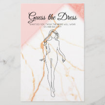 Juego para Despedida de Soltera Mármol Rosa Adivin