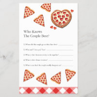 Juegos de la Fiesta de Compromiso Temático Pizza
