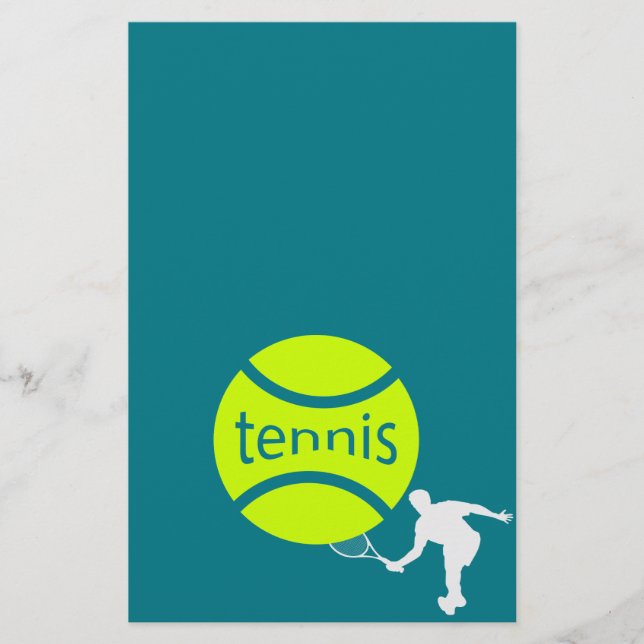 Flyer Jugador de tenis (Frente)