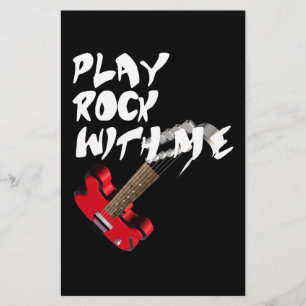 Flyer Jugar al rock conmigo
