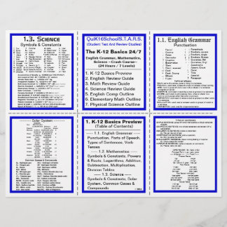Flyer K-12 Conceptos básicos 24/7 - Curso de accidentes