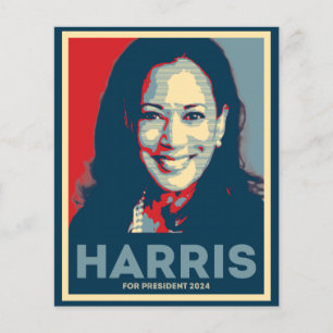 Flyer Kamala Harris Por El Presidente 2024