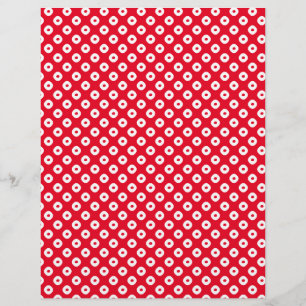 Flyer "Kanoko" Fawn Spot Pattern White