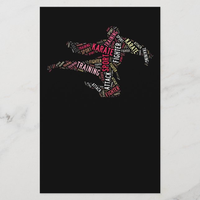 Flyer Karate (Frente)