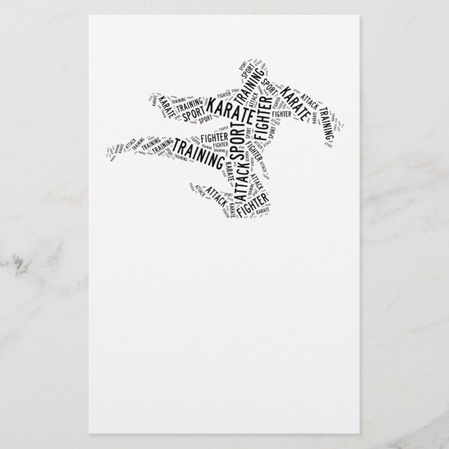 Flyer Karate (Frente)