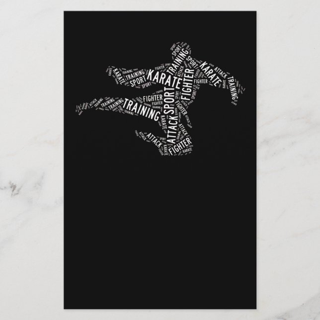 Flyer Karate (Frente)