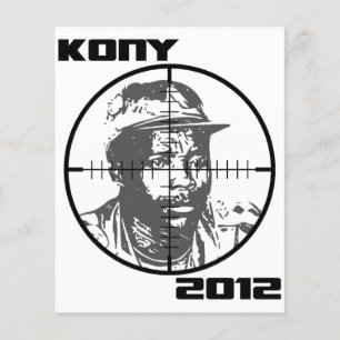 Flyer Kony 2012 Joseph Kony Target Crosshaires