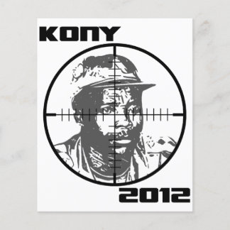 Flyer Kony 2012 Joseph Kony Target Crosshaires