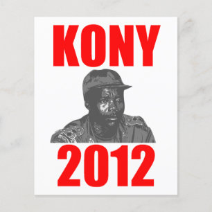 Flyer Kony 2012 Stop Joseph Kony