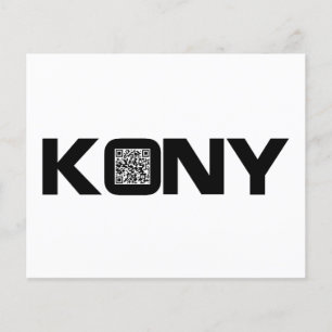 Flyer Kony 2012 Video QR Code Joseph Kony