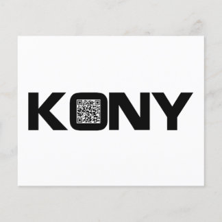 Flyer Kony 2012 Video QR Code Joseph Kony