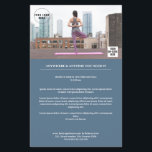 Flyer Kundenspezifischer Foto<br><div class="desc">Kundenspezifischer Foto-Flyer en Blau - Weiß. Gut geeignet für Yoga,  Fitness und y Dienstleistungen. Editieren Sie ihr Produkt einfach en dem Sie ihr Foto / Logo/ QR Code hochladen und ihren Text eingeben. Sie können die Schriftart,  Farbe und die Position individuell durch "weitere Personalisierung" auswählen.</div>