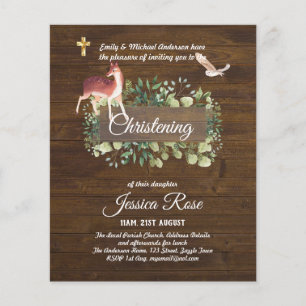 Flyer La cristiandad de los bosques en la Rústica del pr