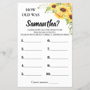 Flyer La edad de la tarjeta de juegos bilingüe de She Ba